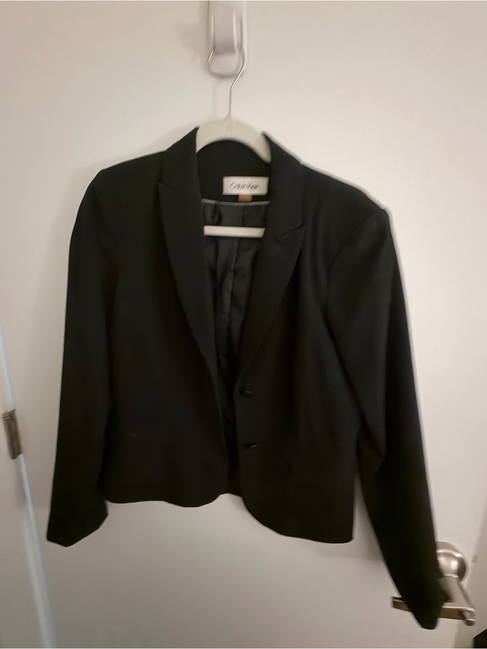Calvin Klein Black Women's Tailored Blazer
